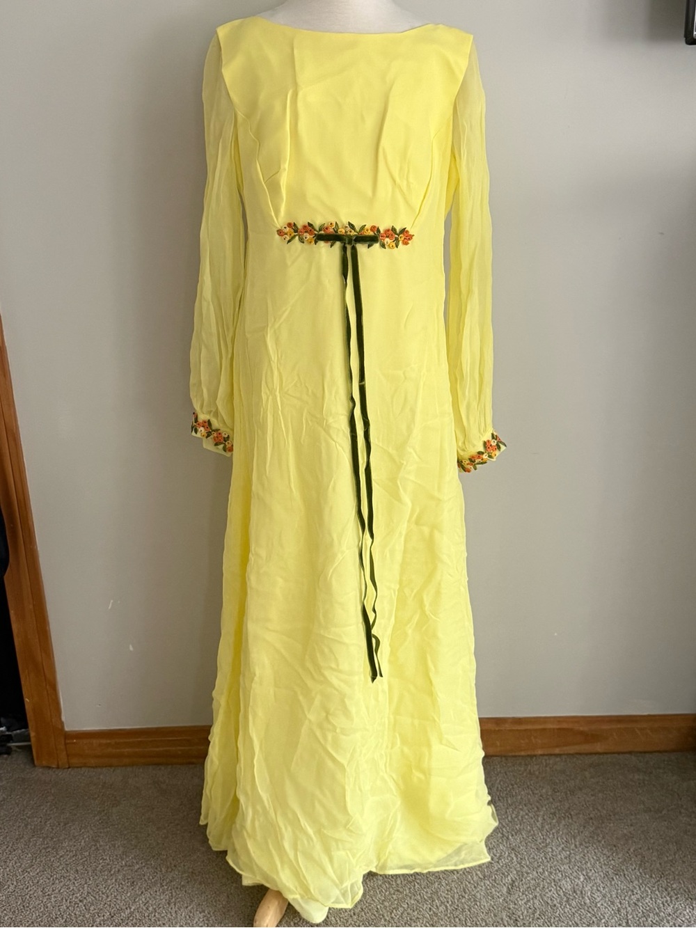 1970s Vintage maxi dress